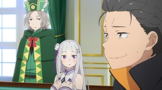 Скриншот из аниме Re:Zero. Жизнь с нуля в альтернативном мире 3