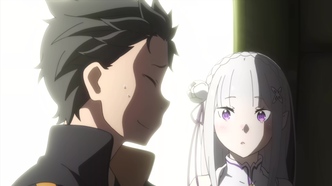 Скриншот из аниме Re:Zero. Жизнь с нуля в альтернативном мире 2. Часть 1