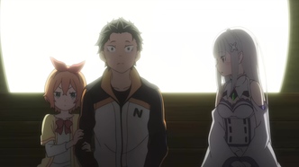 Скриншот из аниме Re:Zero. Жизнь с нуля в альтернативном мире 2. Часть 1