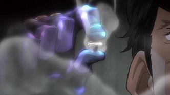 Скриншот из аниме Невероятное приключение ДжоДжо: Рыцари звёздной пыли
