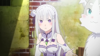 Скриншот из аниме Re:Zero. Жизнь с нуля в альтернативном мире