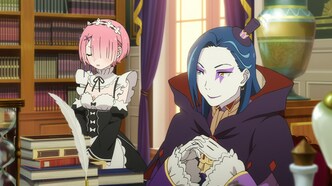 Скриншот из аниме Re:Zero. Жизнь с нуля в альтернативном мире 3