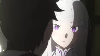 Скриншот из аниме Re:Zero. Жизнь с нуля в альтернативном мире 2. Часть 1