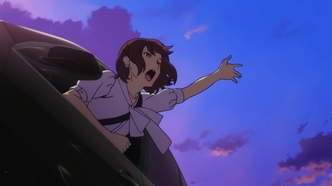 Скриншот из аниме Откуда лучше видно фейерверк?