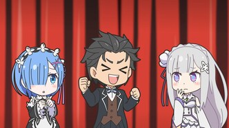 Скриншот из аниме Re:Zero. Жизнь с нуля в альтернативном мире: Снежные воспоминания