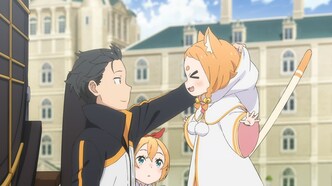 Скриншот из аниме Re:Zero. Жизнь с нуля в альтернативном мире 3