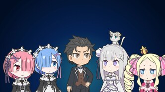 Скриншот из аниме Re:Zero. Жизнь с нуля в альтернативном мире: Снежные воспоминания