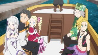 Скриншот из аниме Re:Zero. Жизнь с нуля в альтернативном мире 3