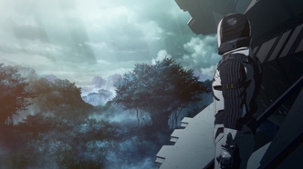 Скриншот из аниме Годзилла: Планета чудовищ