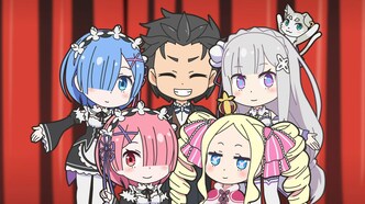 Скриншот из аниме Re:Zero. Жизнь с нуля в альтернативном мире: Снежные воспоминания