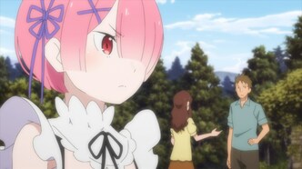 Скриншот из аниме Re:Zero. Жизнь с нуля в альтернативном мире 2. Часть 2