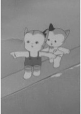 Котёнок Тора и насекомые