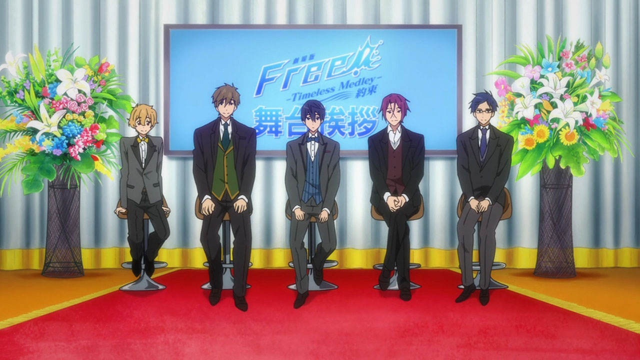 Free! Movie 2: Timeless Medley - Yakusoku: Character Butai Aisatsu