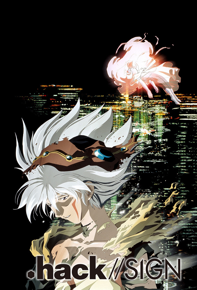Постер аниме .хак//ЗНАК смотреть онлайн