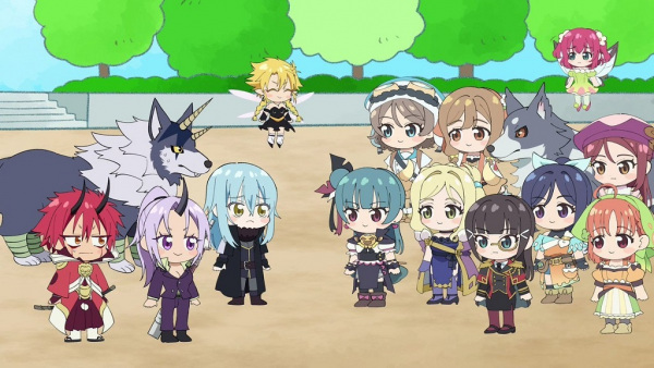 Постер аниме Римуру из паргелия: Солнечный свет в слизи смотреть онлайн