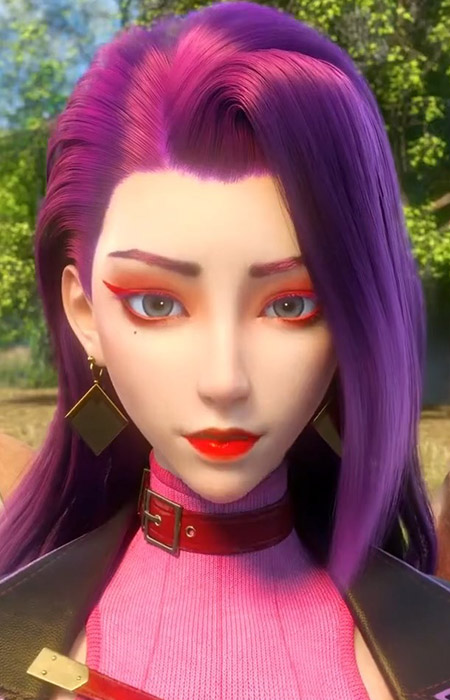 Постер персонажа Демон с алебардой